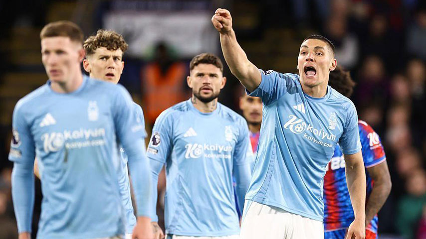 พรีเมียร์ลีกอังกฤษ : คริสตัล พาเลซ VS นอตทิงแฮมฟอเรสต์