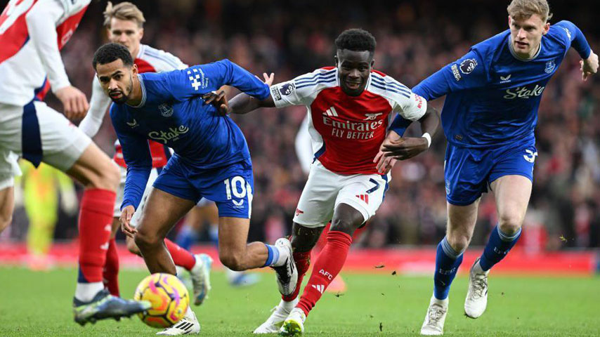 พรีเมียร์ลีกอังกฤษ : อาร์เซน่อล VS เอฟเวอร์ตัน